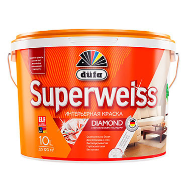 SUPERWEISS RD4 0,9л "Dufa" ВД краска (под заказ) SUPERWEISS RD4 0,9л "Dufa" ВД краска (под заказ)